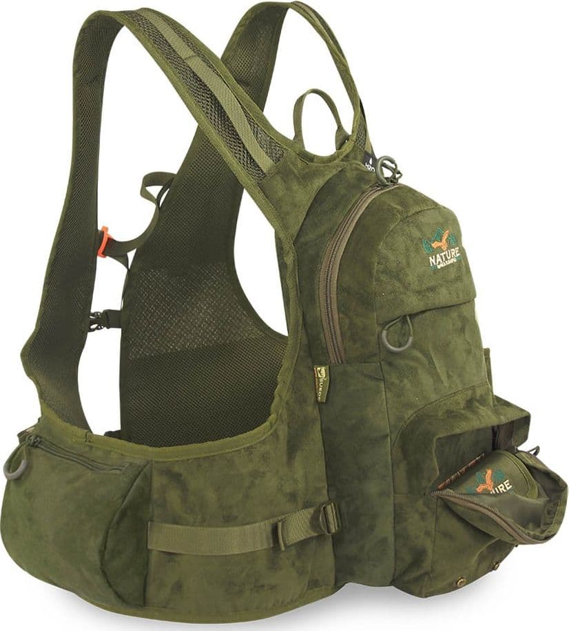Nature by Marsupio Zaino Gilet per la caccia suede Selva - 3