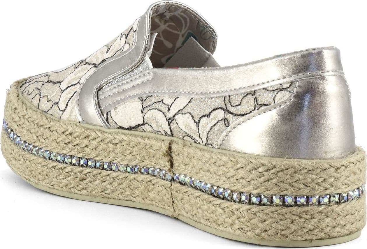 SLIP-ON FASCIA CORDA IN PIZZO E GLITTER - 2