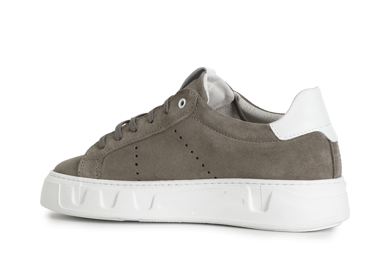 SNEAKERS IN PELLE SCAMOSCIATA - 5