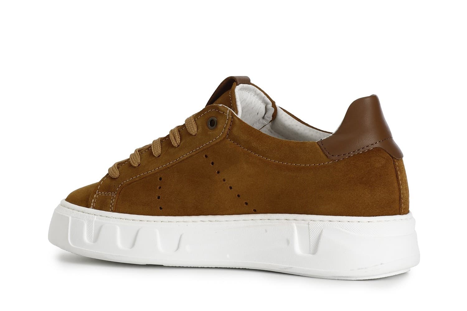 SNEAKERS IN PELLE SCAMOSCIATA - 8