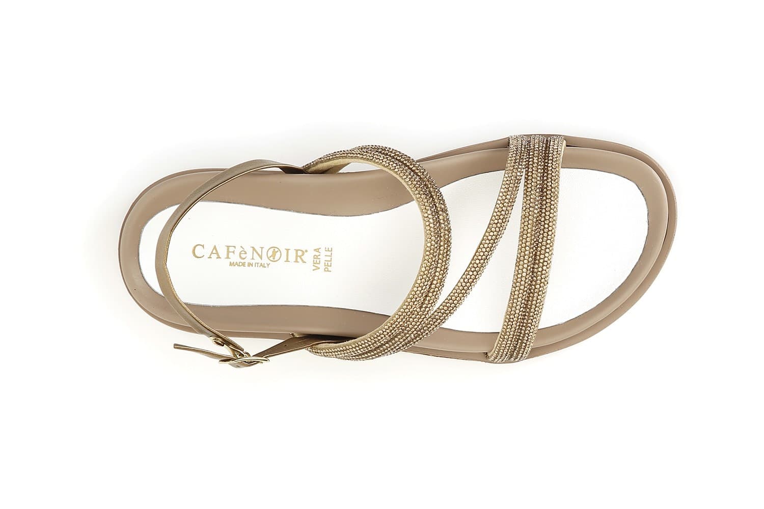 SANDALO FASCE CON STRASS - 7