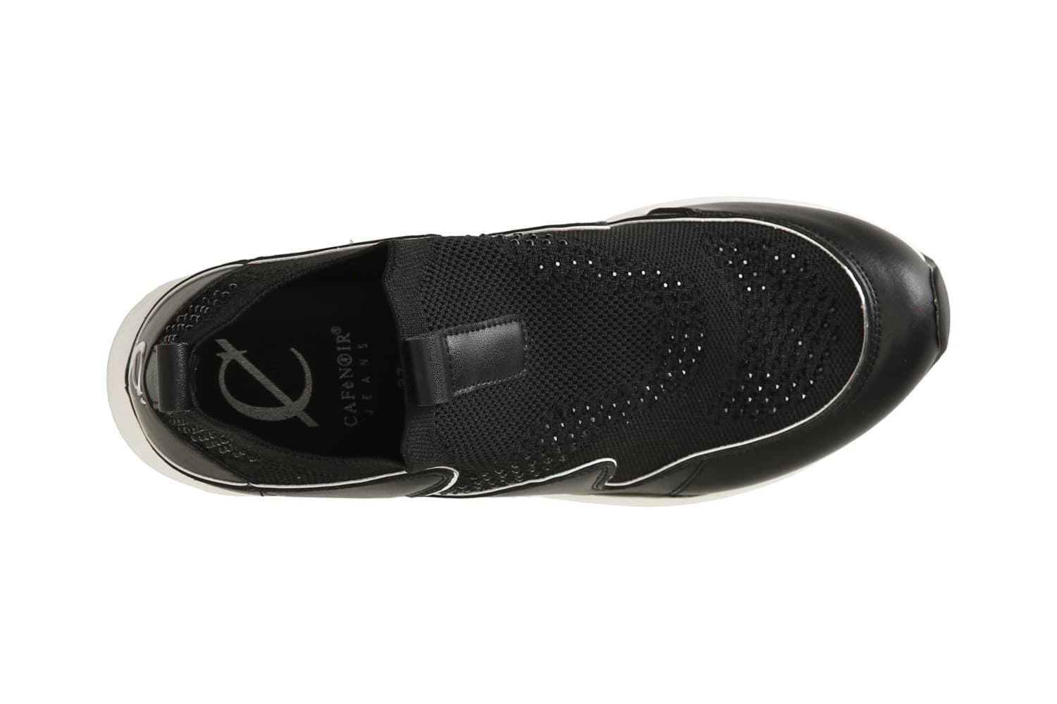 SLIP-ON IN TESSUTO E PELLE RIVESTITA - 6