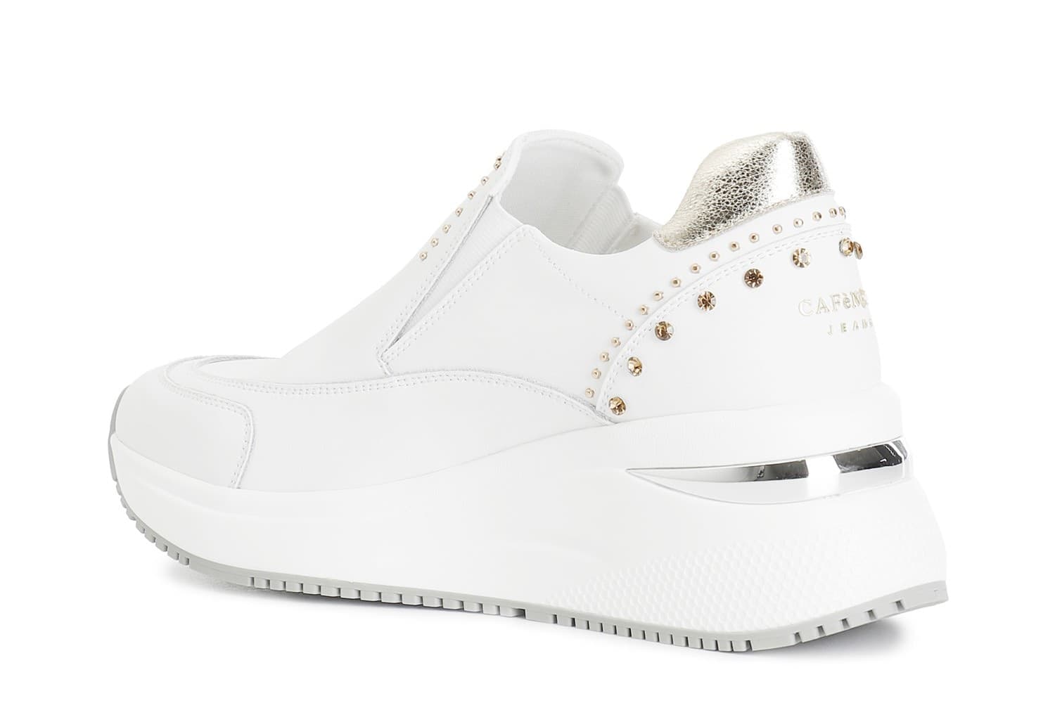 SLIP-ON CON BORCHIE E STRASS - 5