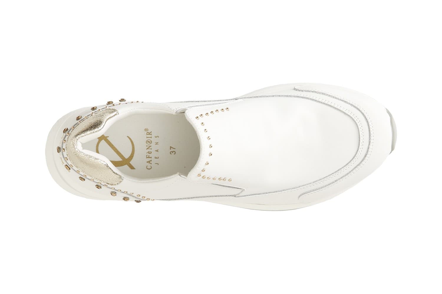 SLIP-ON CON BORCHIE E STRASS - 6