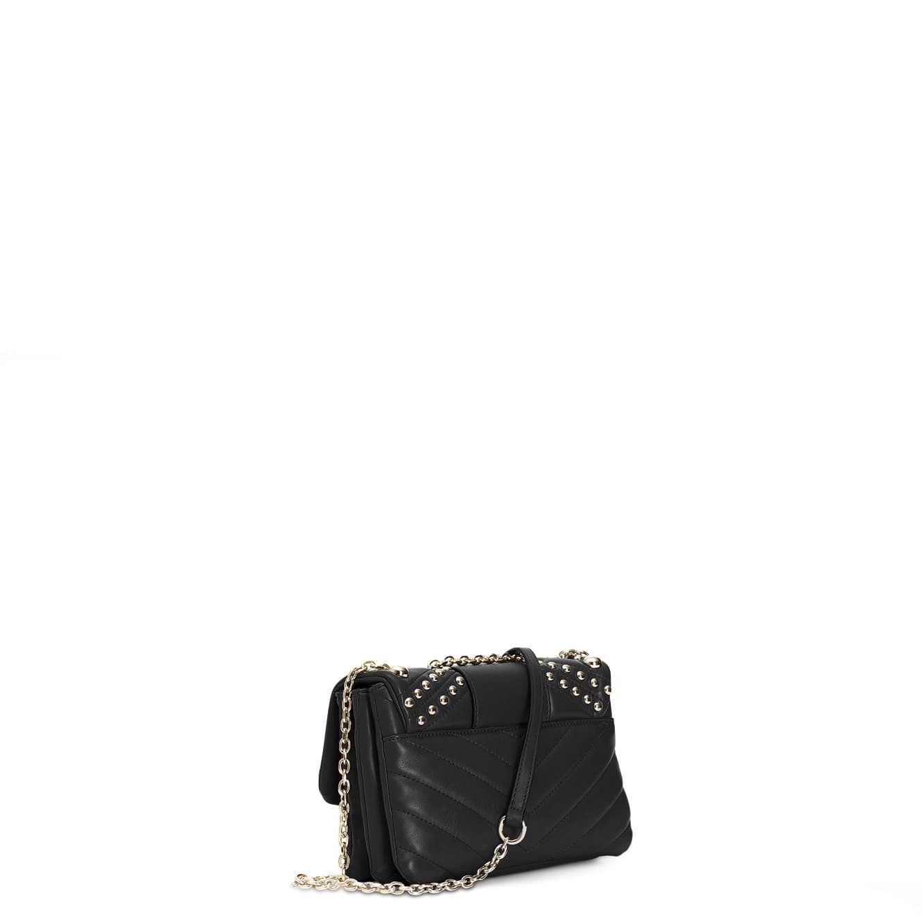 BORSA A SPALLA TRAPUNTATA CON BORCHIE ROTONDE - 4