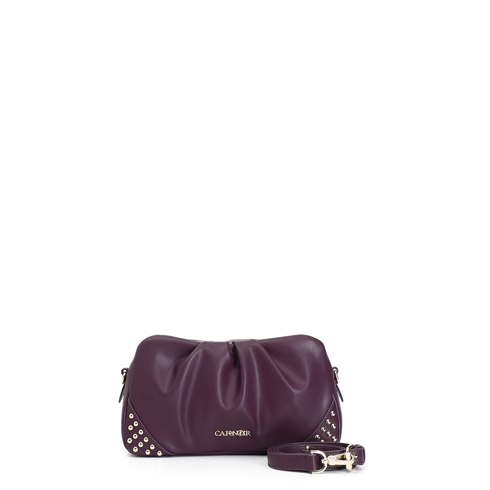 POCHETTE MORBIDA CON BORCHIE - 2