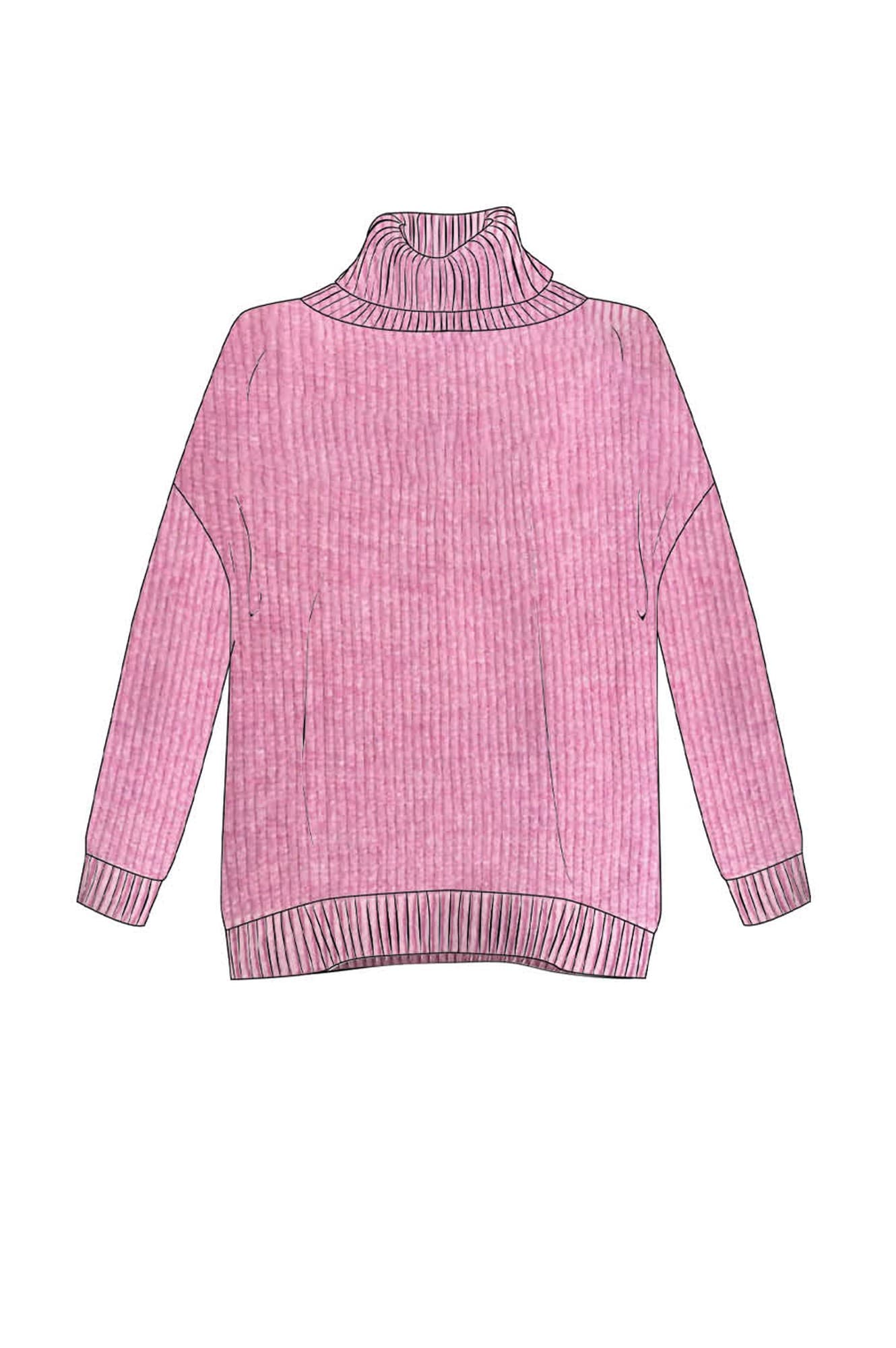 MAGLIONE MOULINè COLLO ALTO - 8