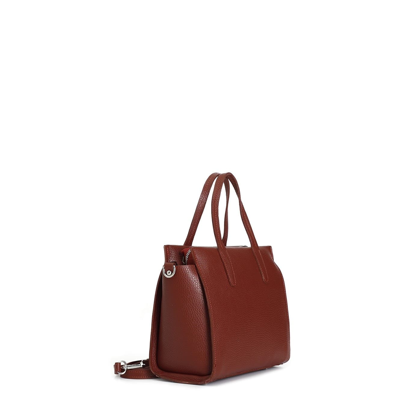 TOTE IN PELLE MARTELLATA - 4