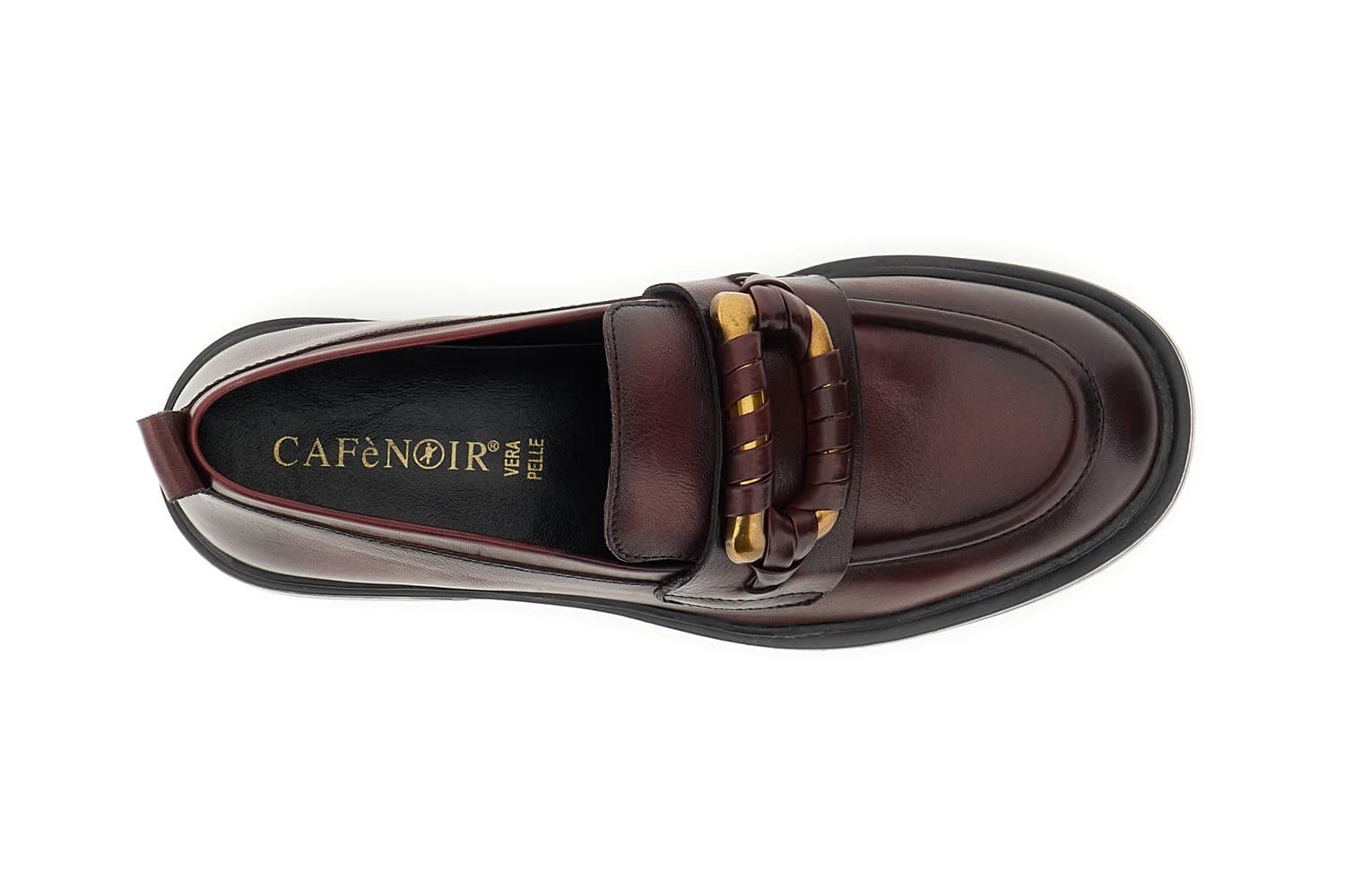 MOCASSINO IN PELLE CON ACCESSORIO FASCIATO - 6