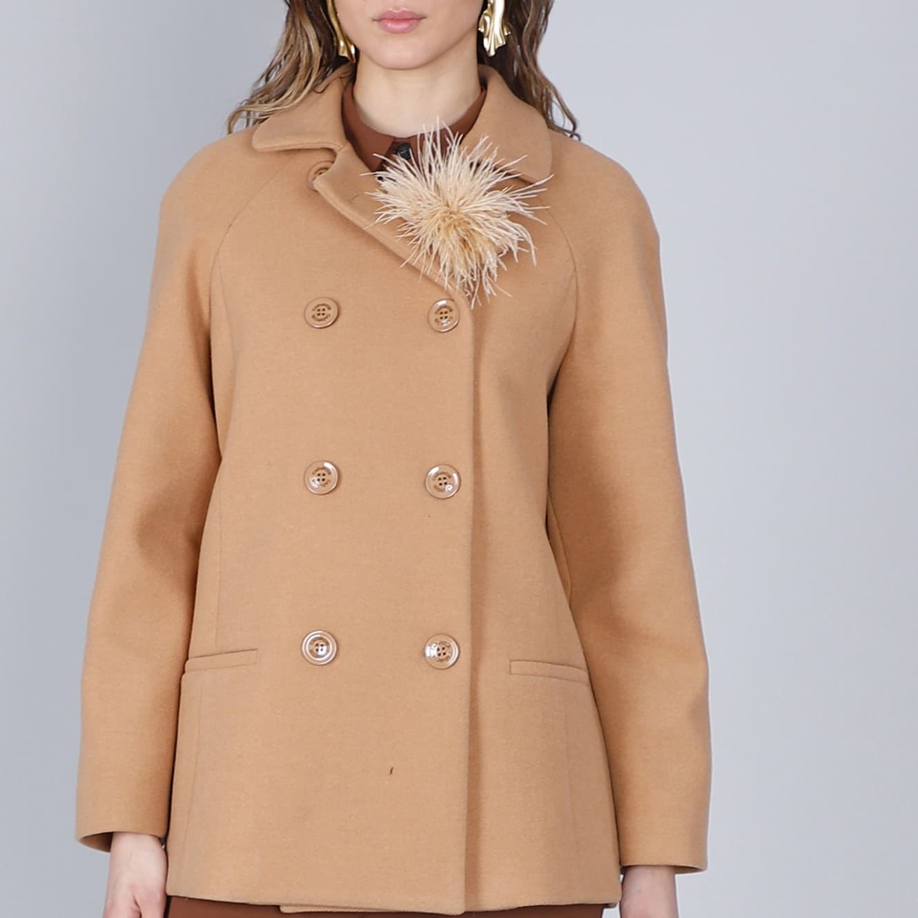 CAPPOTTO DOPPIOPETTO MANICA RAGLAN - 3
