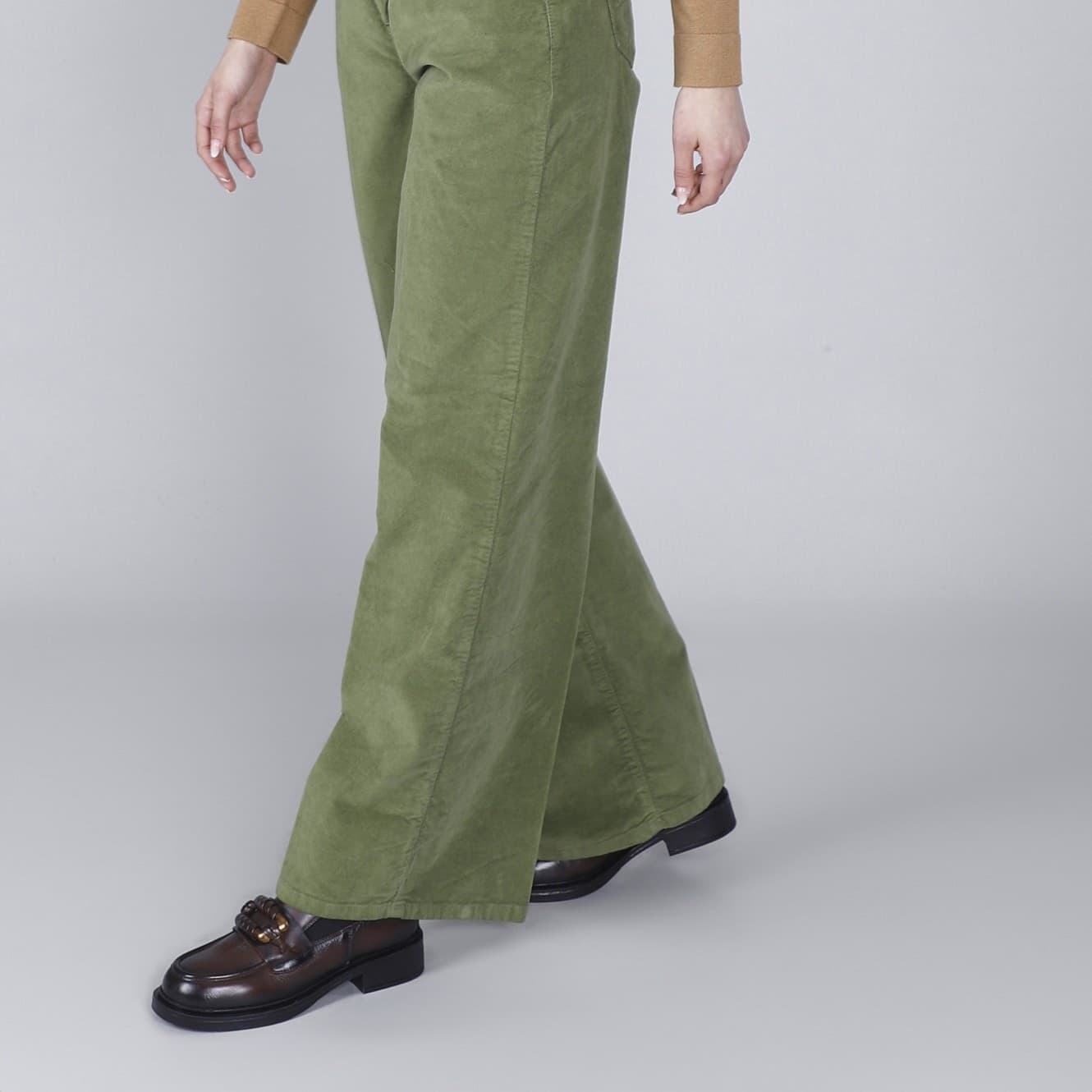 PANTALONE WIDE LEG  TINTO CAPO - 3