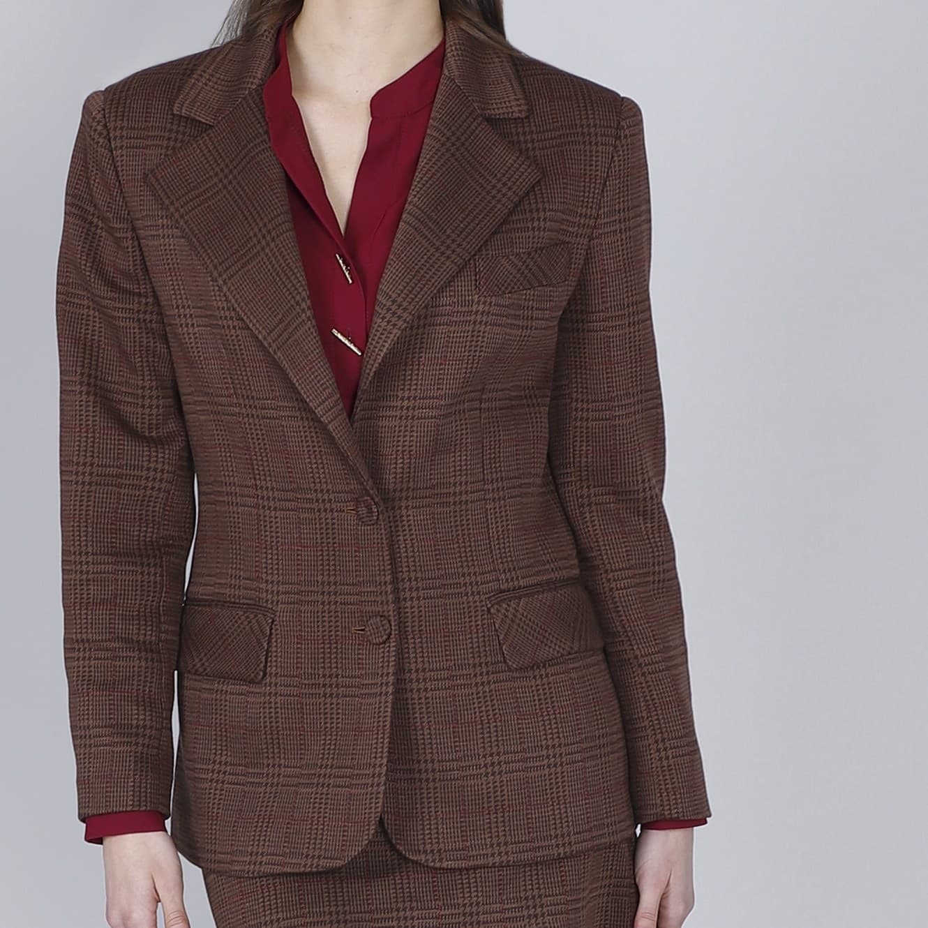 GIACCA  MONOPETTO TESSUTO JACQUARD - 3