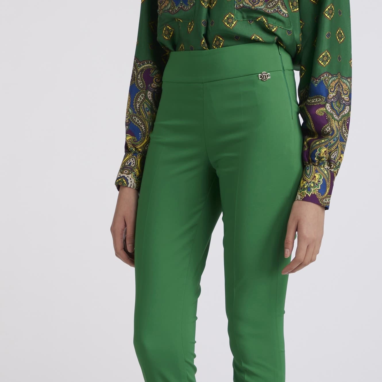 PANTALONE TIPO LEGGINGS TESSUTO BISTRETCH - 3