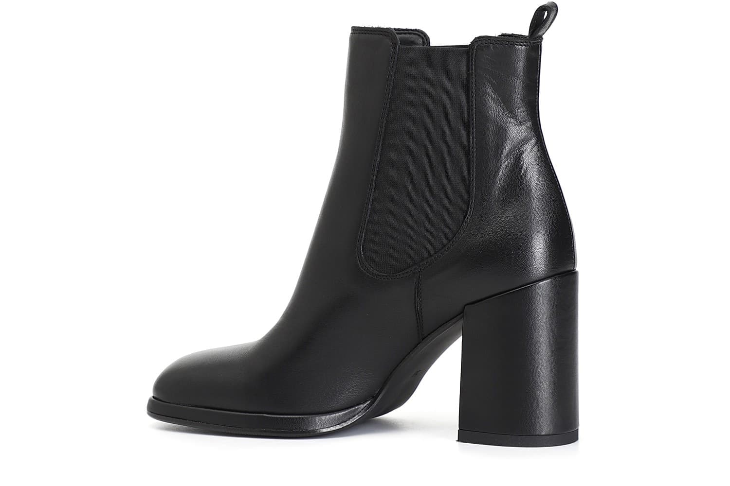 TRONCHETTO IN PELLE CON ELASTICO - 5