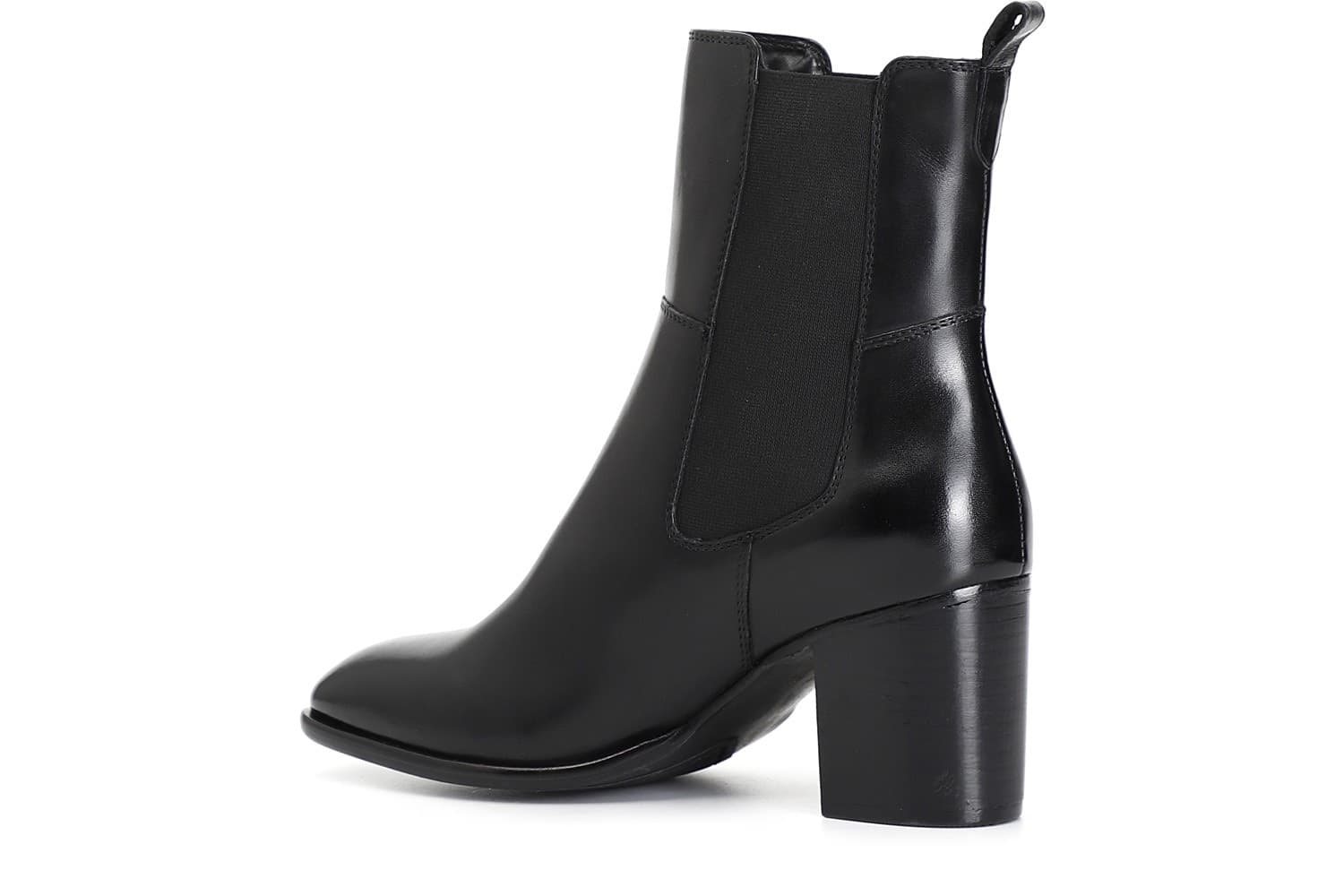 TRONCHETTO IN PELLE CON ELASTICO - 5