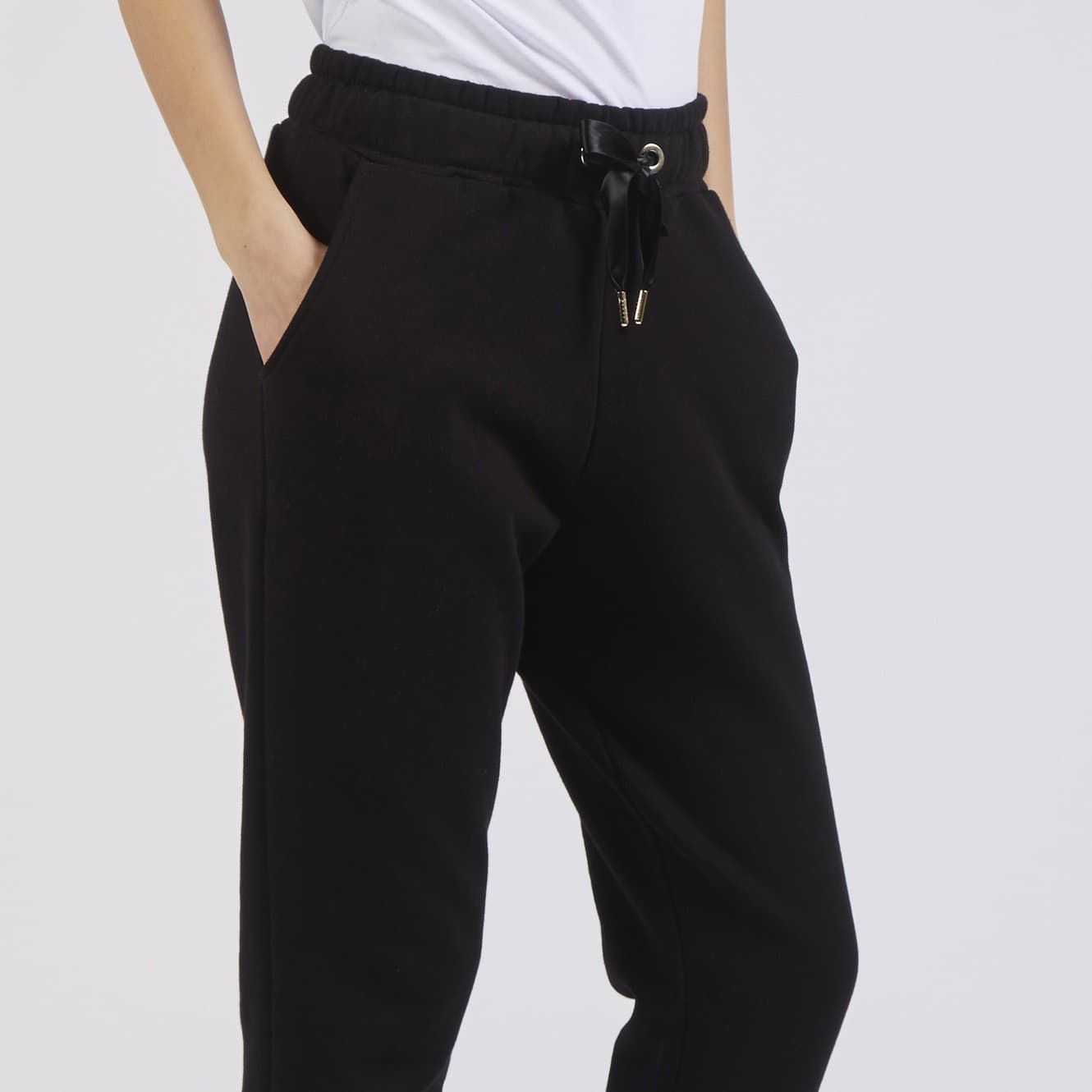 PANTALONE TIPO JOGGER IN FELPA - 3