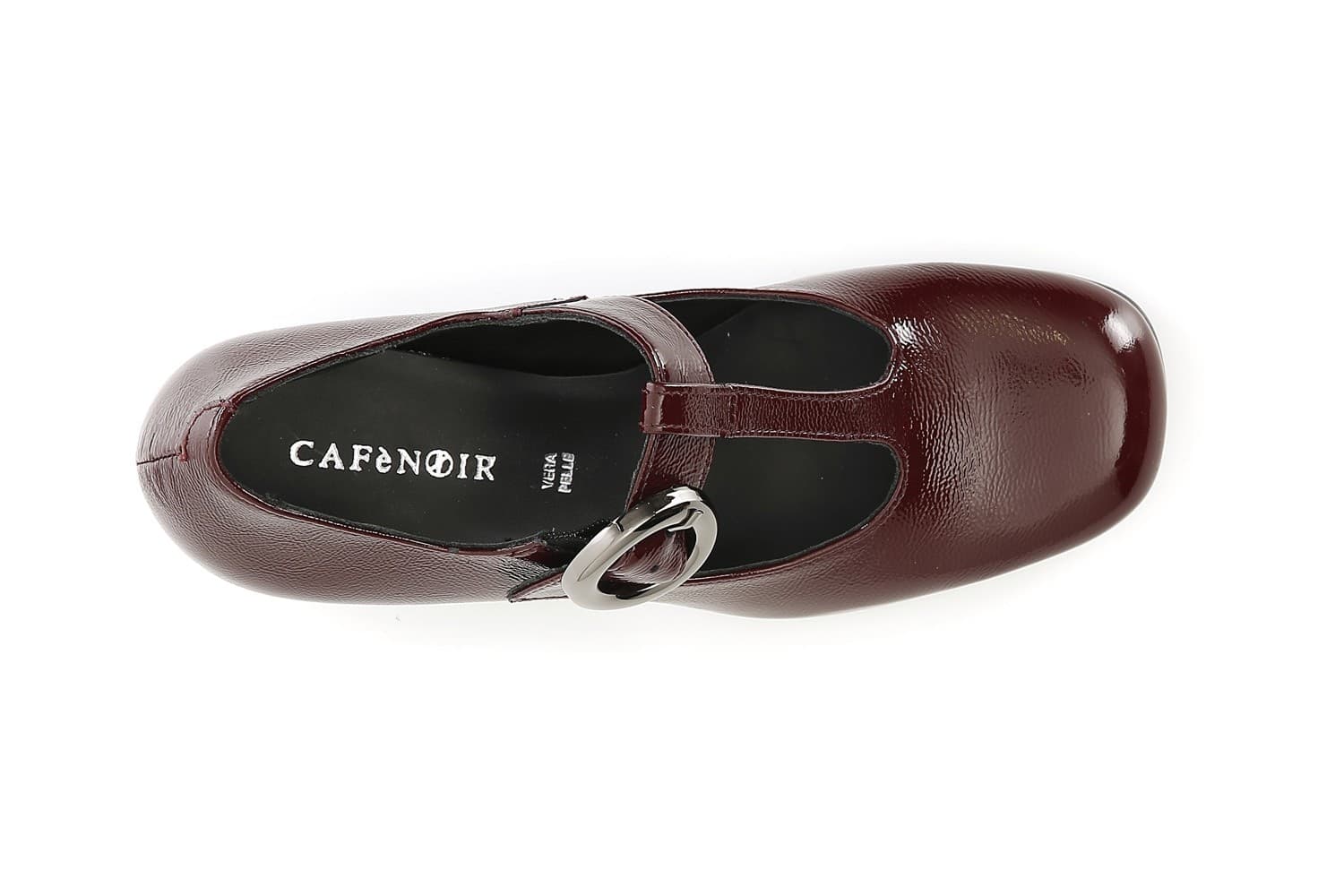 SCARPA IN VERNICE CON FIBBIA - 6
