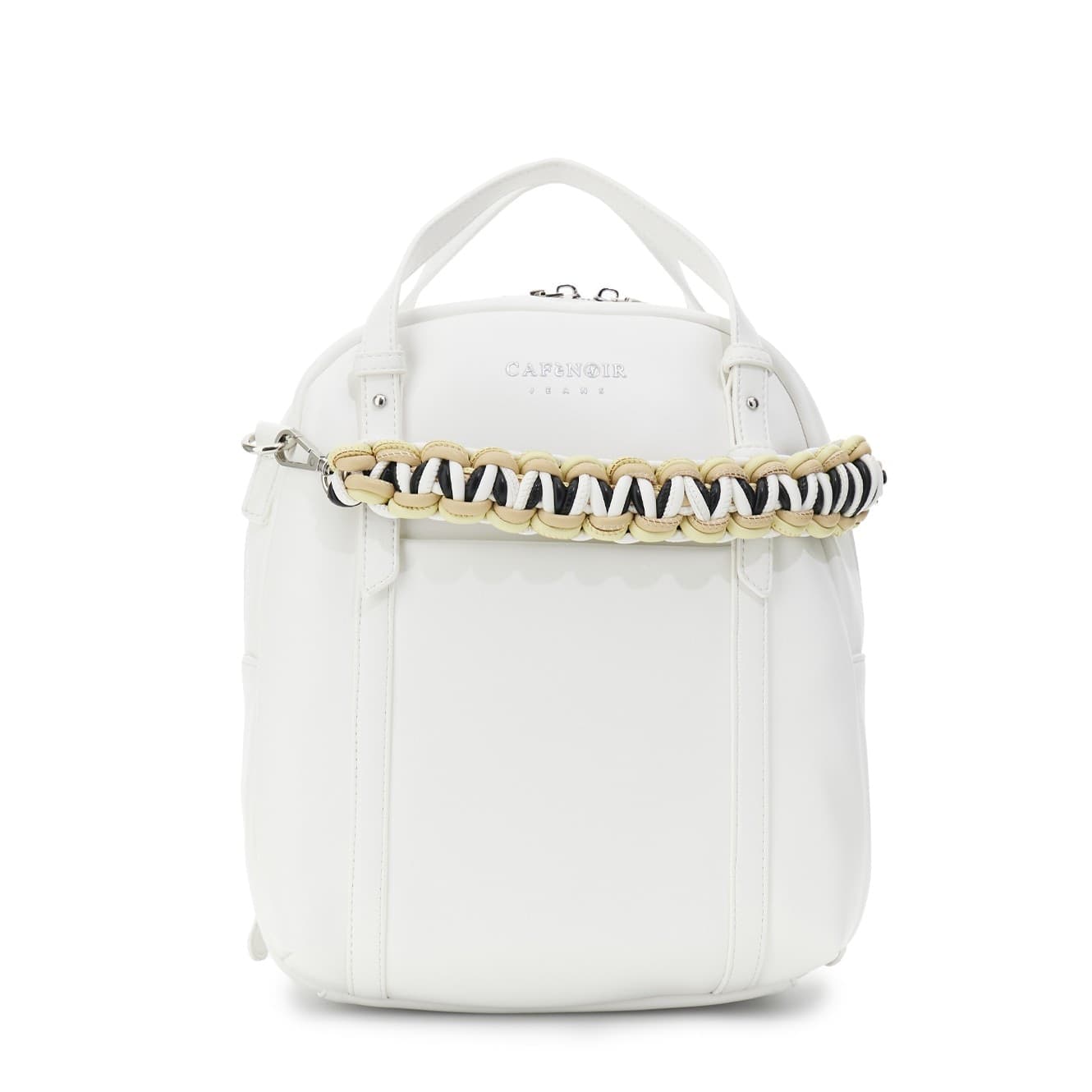 ZAINO CON MANICI  E ACCESSORIO TRACOLLAINTRECCIATA MULTICOLOR - 8