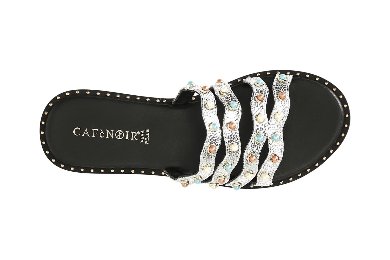 CIABATTA MULTI LISTINI CON CABOCHON - 3