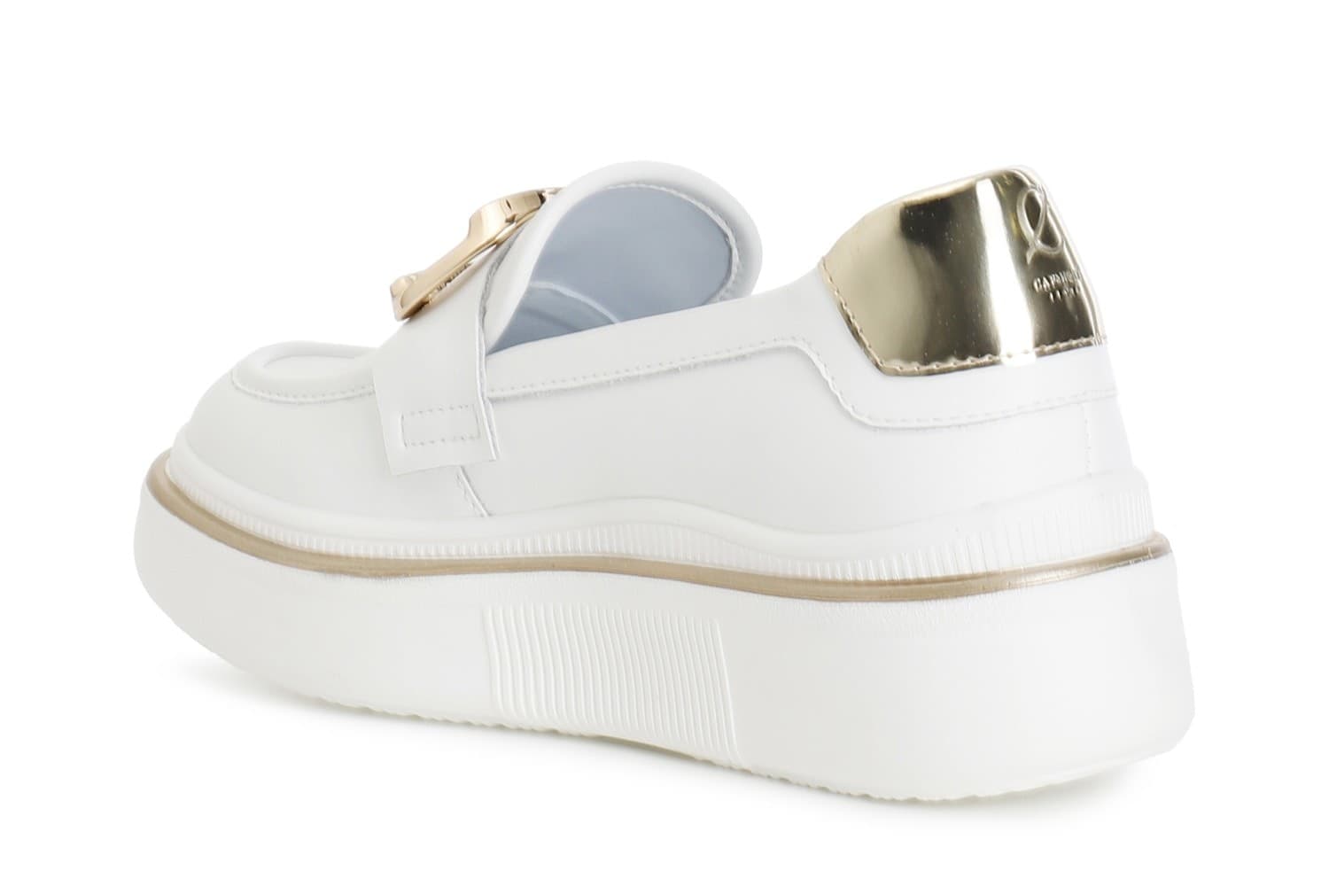 MOCASSINO IN PELLE CON ACCESSORIO SMALTATO - 5