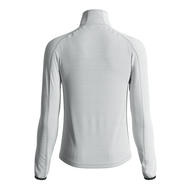 Great Escapes ADAMELLO lady light fleece halfa zip oyster - 2