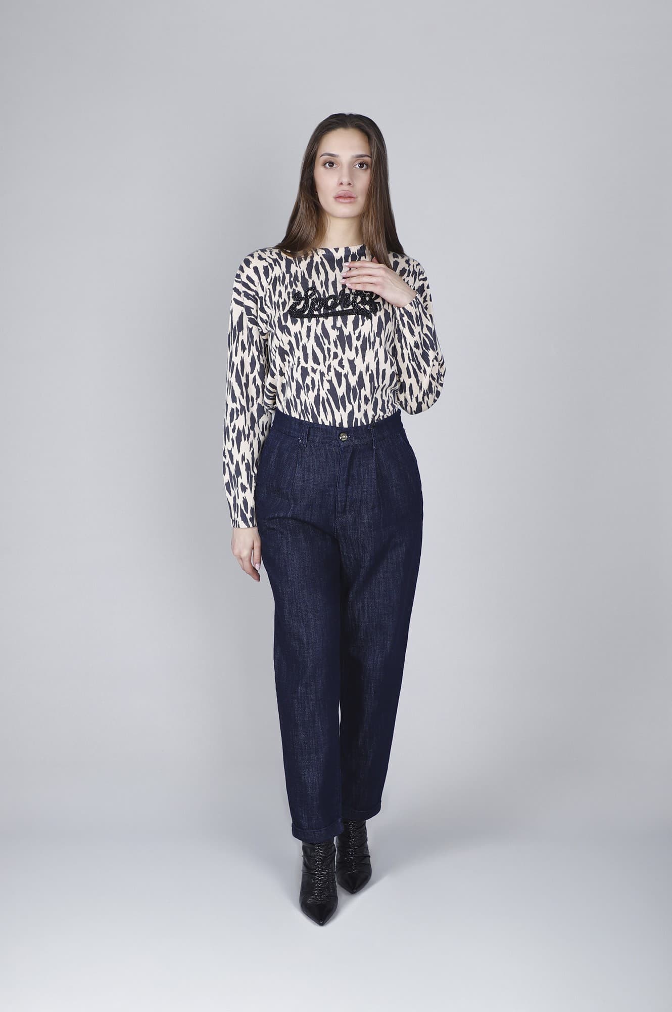 PANTALONE  JEANS CARROT - 4
