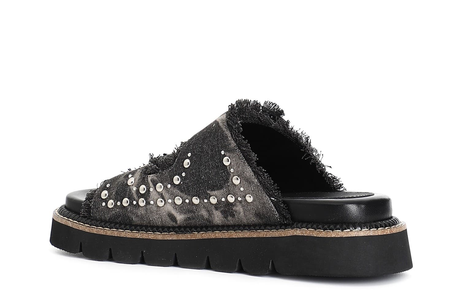 CIABATTA DENIM DOPPIA FIBBIA - 5