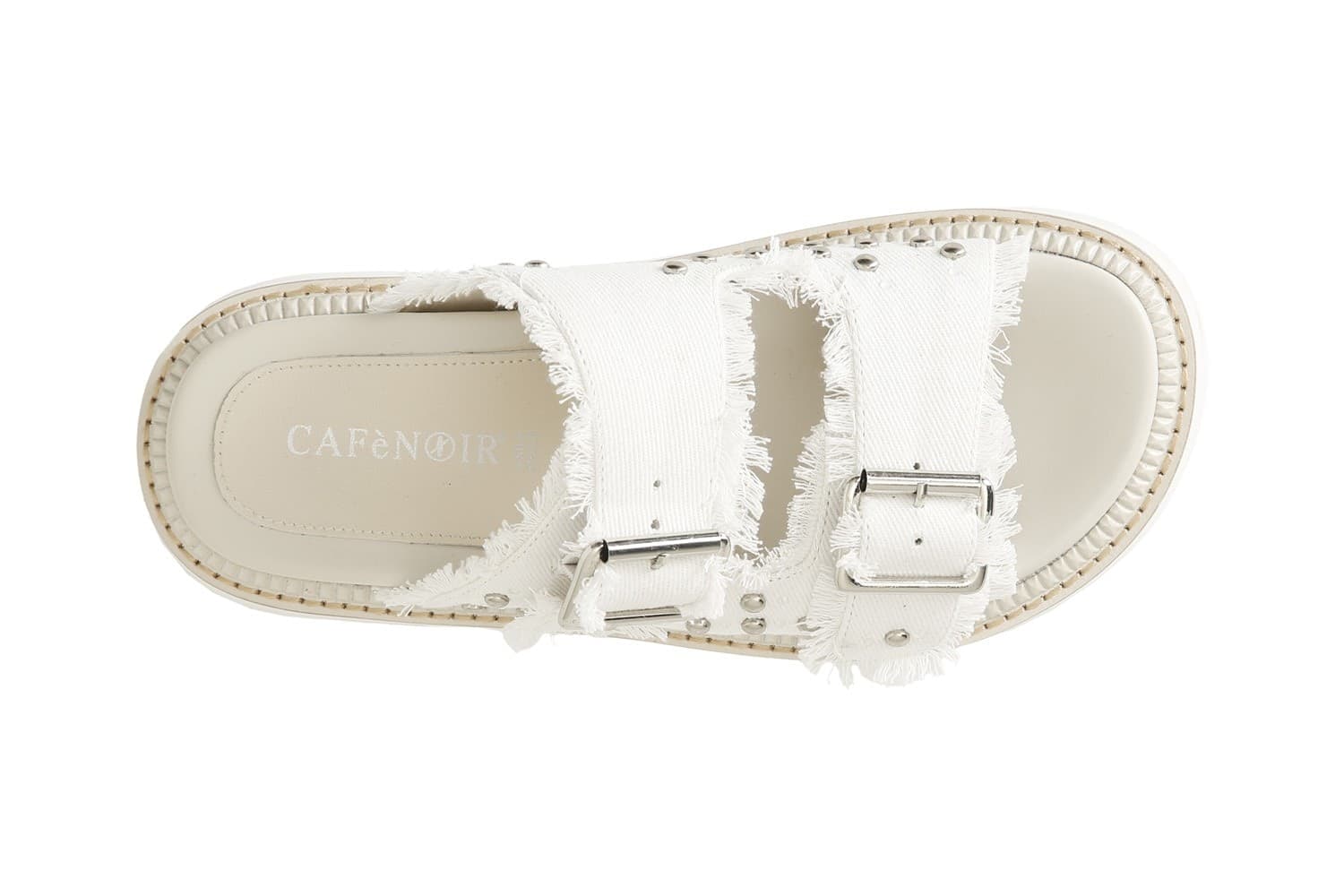 CIABATTA DENIM DOPPIA FIBBIA - 9