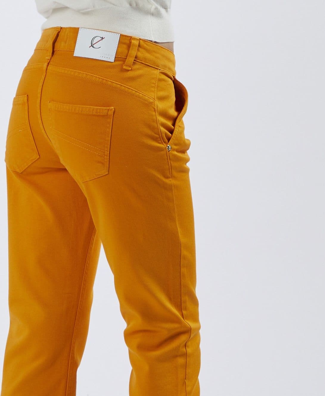 PANTALONE SLIM IN BULL DENIM - 6