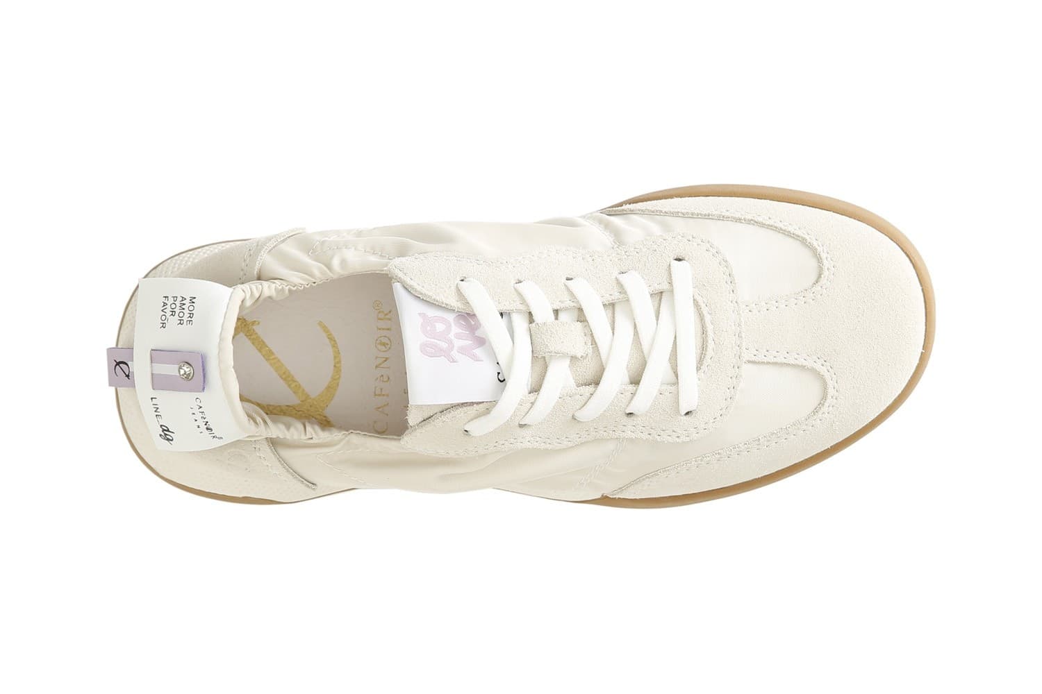 SNEAKERS ALLACCIATA IN TESSUTO NYLON E PELLE SCAMOSCIATA - 15