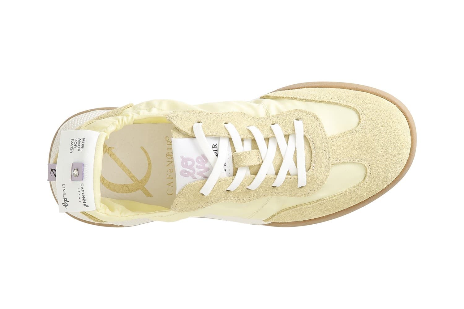 SNEAKERS ALLACCIATA IN TESSUTO NYLON E PELLE SCAMOSCIATA - 18