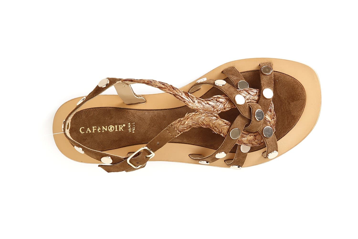 SANDALO INCROCIO IN PELLE SCAMOSCIATA ERAFFIA - 6