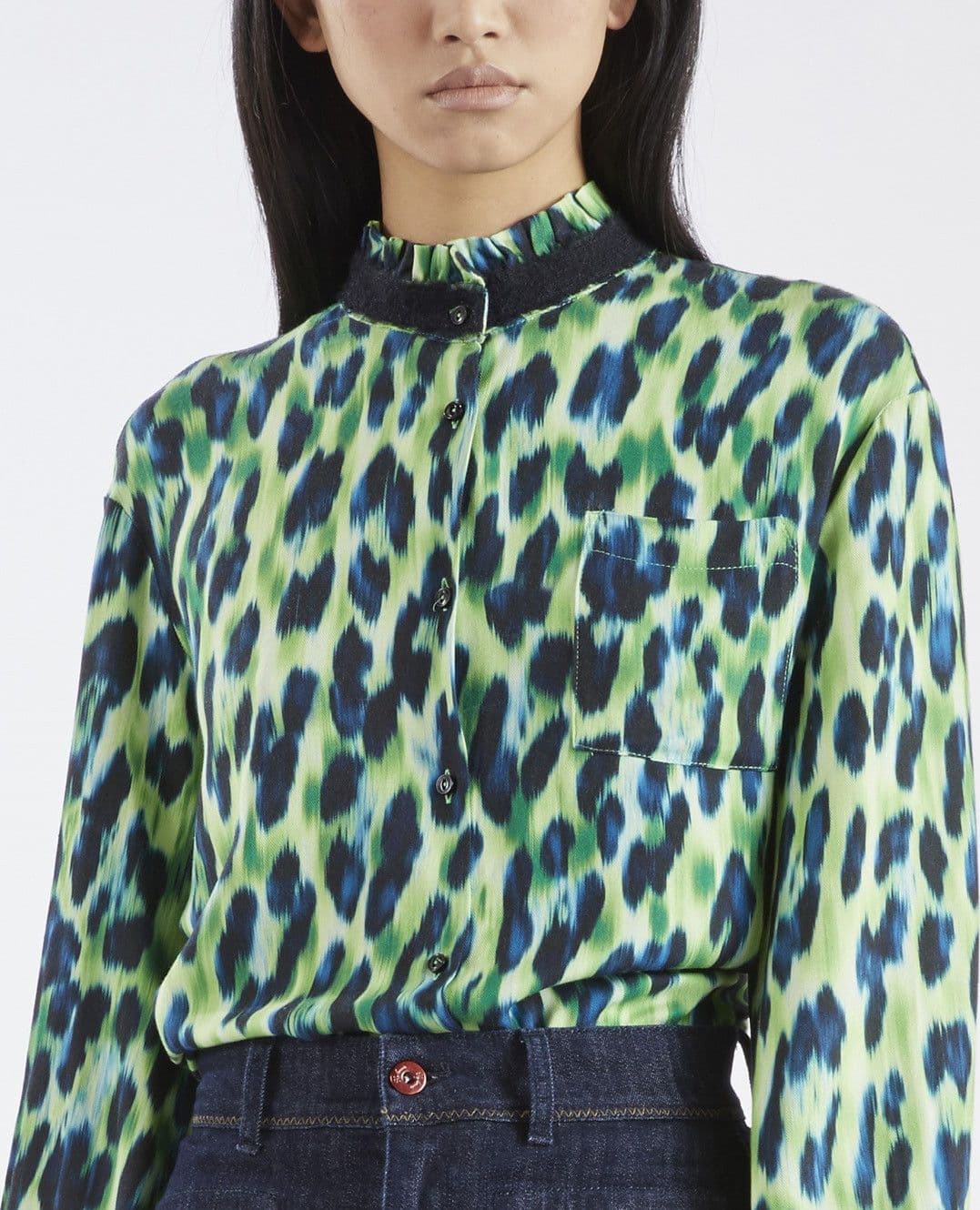 CAMICIA IN VISCOSA STAMPATA - 2
