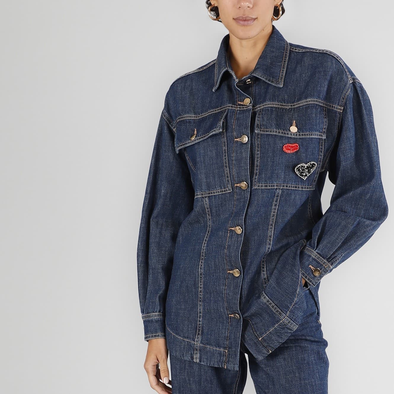 FIELD JACKET IN DENIM - 2
