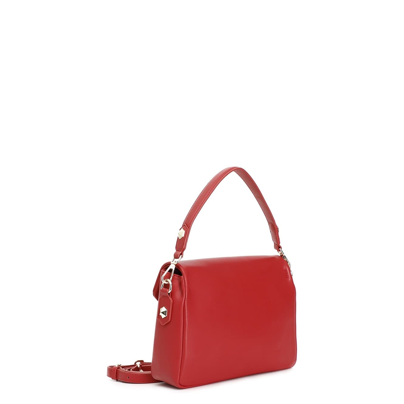 BORSA PICCOLA CON PATTINA TRAPUNTATA CON BORCHIE ESAGONALI - 2