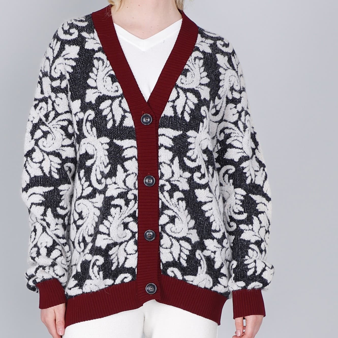 MAXY CARDIGAN LAVORAZIONE JACQUARD - 3