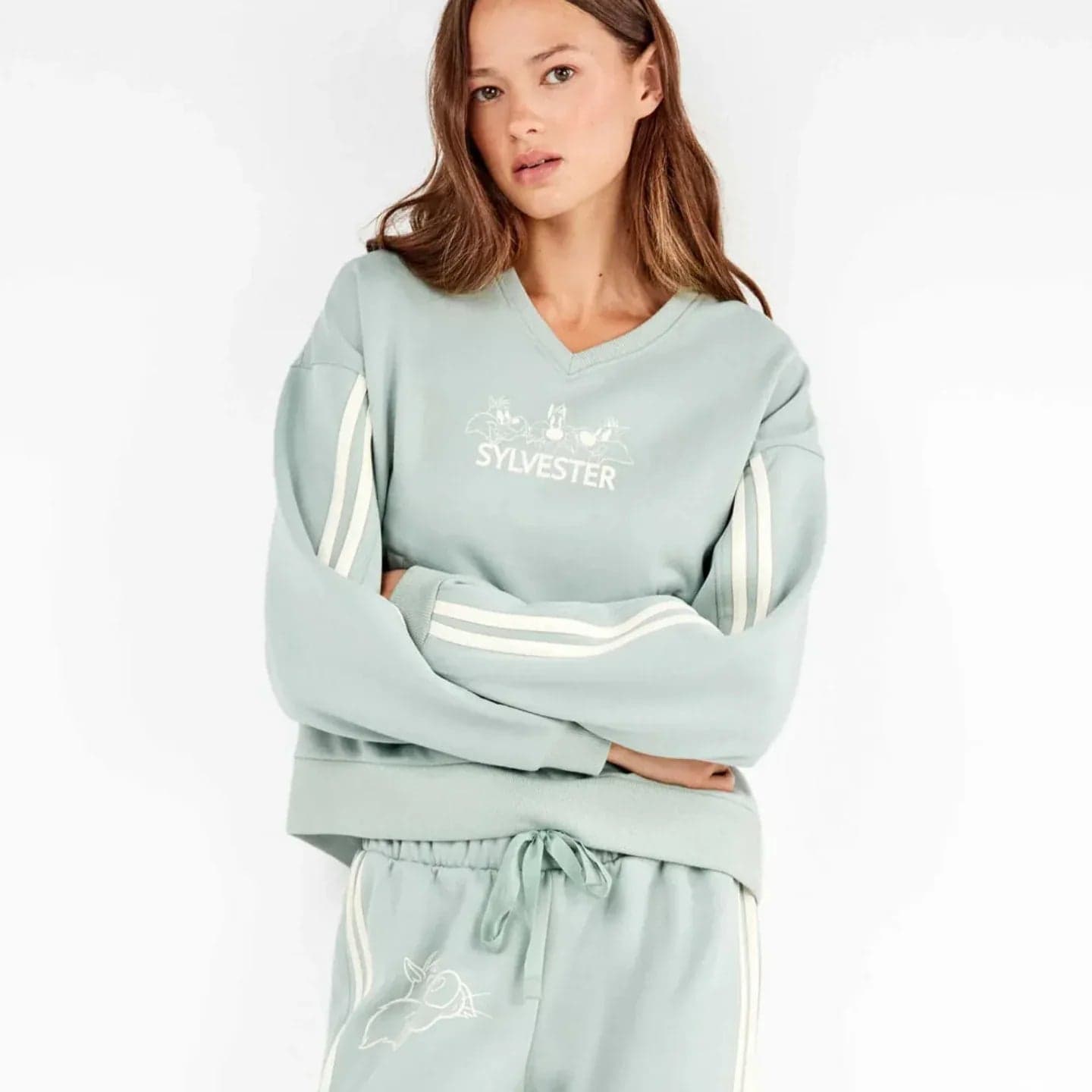Pigiama Donna Autunno/Inverno Gisela 2/20346S – Set Sylvester in Pile Trapuntato - 6