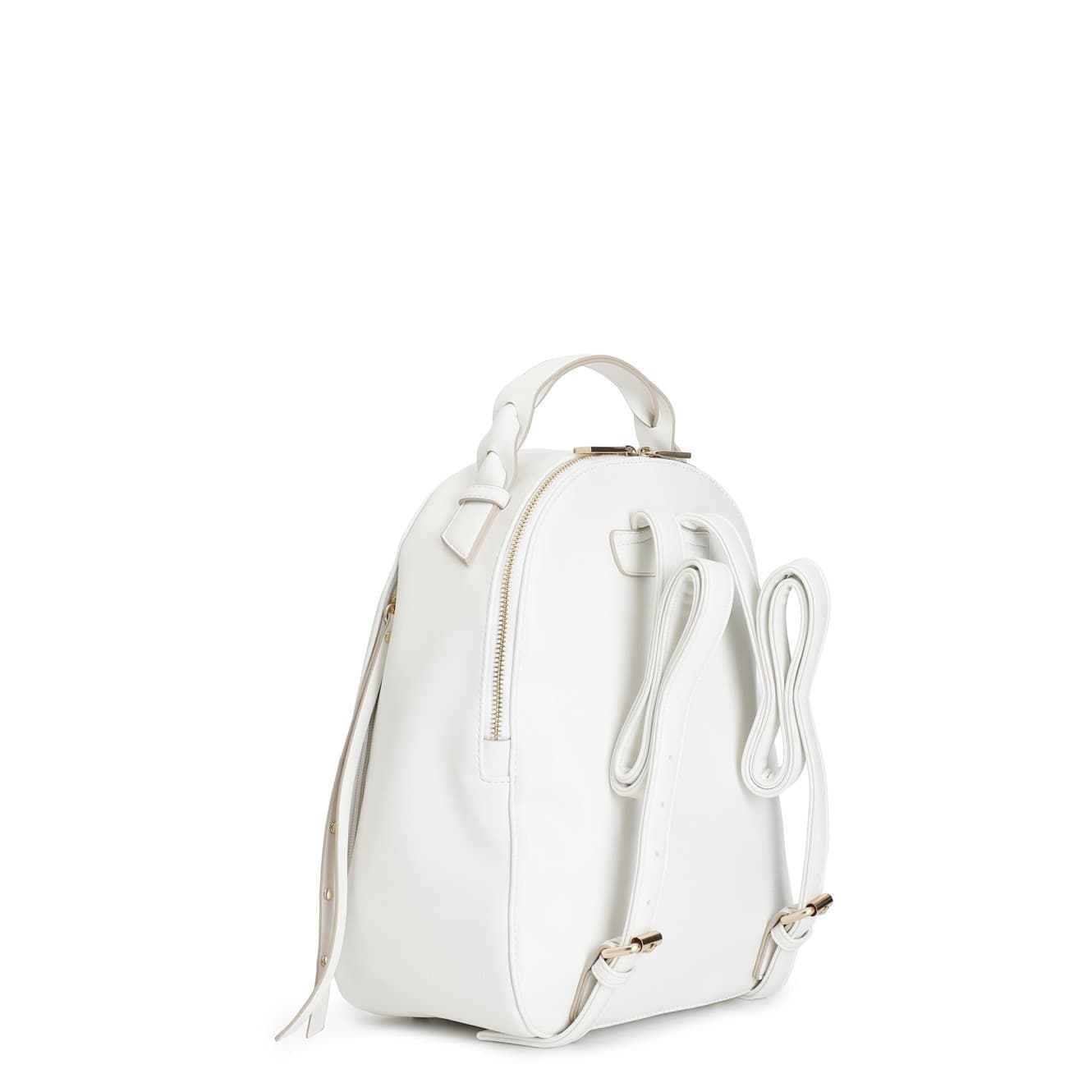 ZAINO CON TASCHE LATERALI CON MANICO INTRECCIATI - 8