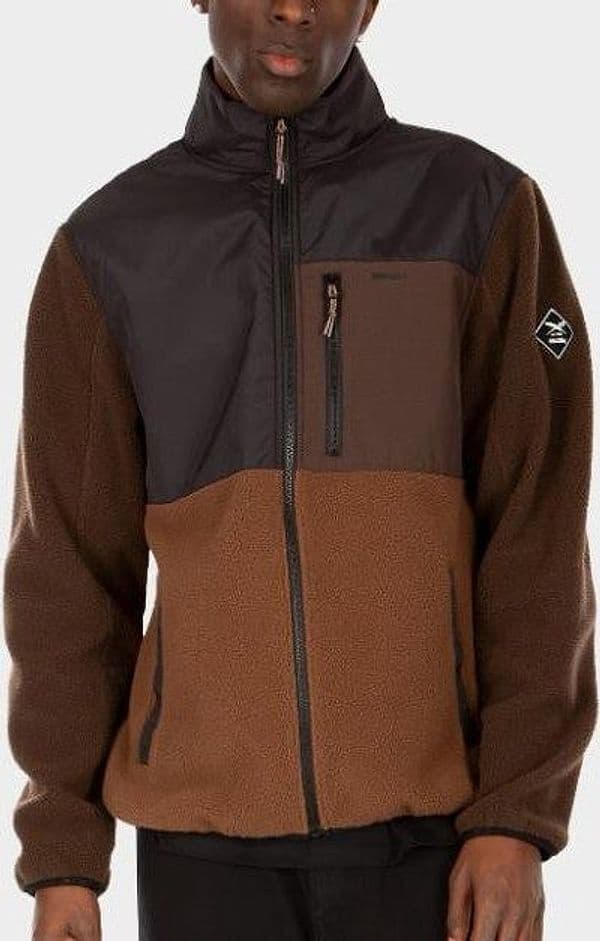 Pile Iriedaily Auf Deck Fleece Dk Coffee in Felpe senza cappuccio Glad Store - Genova, commercioVirtuoso.it