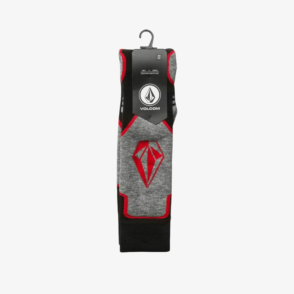 Calze Volcom Snow Shield Woll Blend Orange Shock - 3