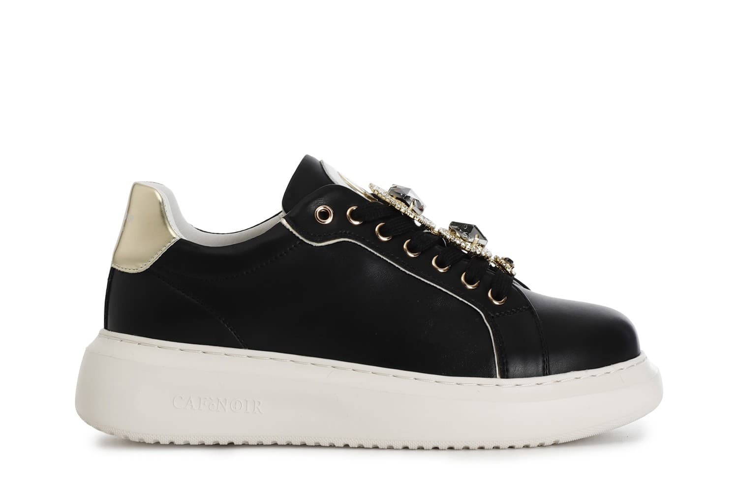 SNEAKERS IN PELLE CON ACCESSORI REMOVIBILI - 10