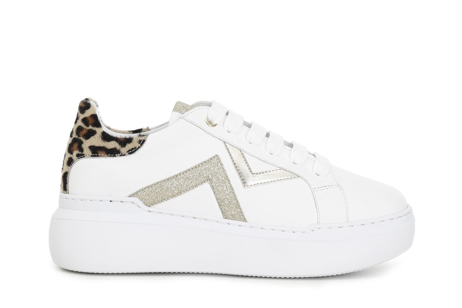 SNEAKERS IN PELLE E DETTAGLIO CAVALLINO - 3