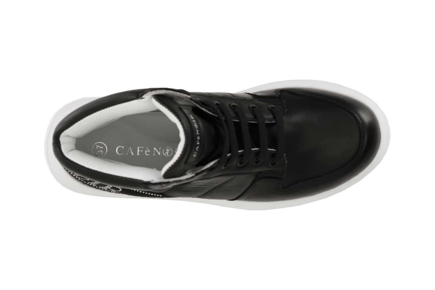 GINNICA MID IN PELLE CON NASTRO LOGATO - 3