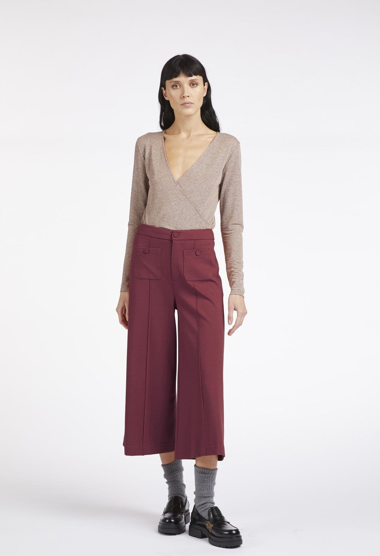 PANTALONE CULOTTE ELASTICIZZATO - 7