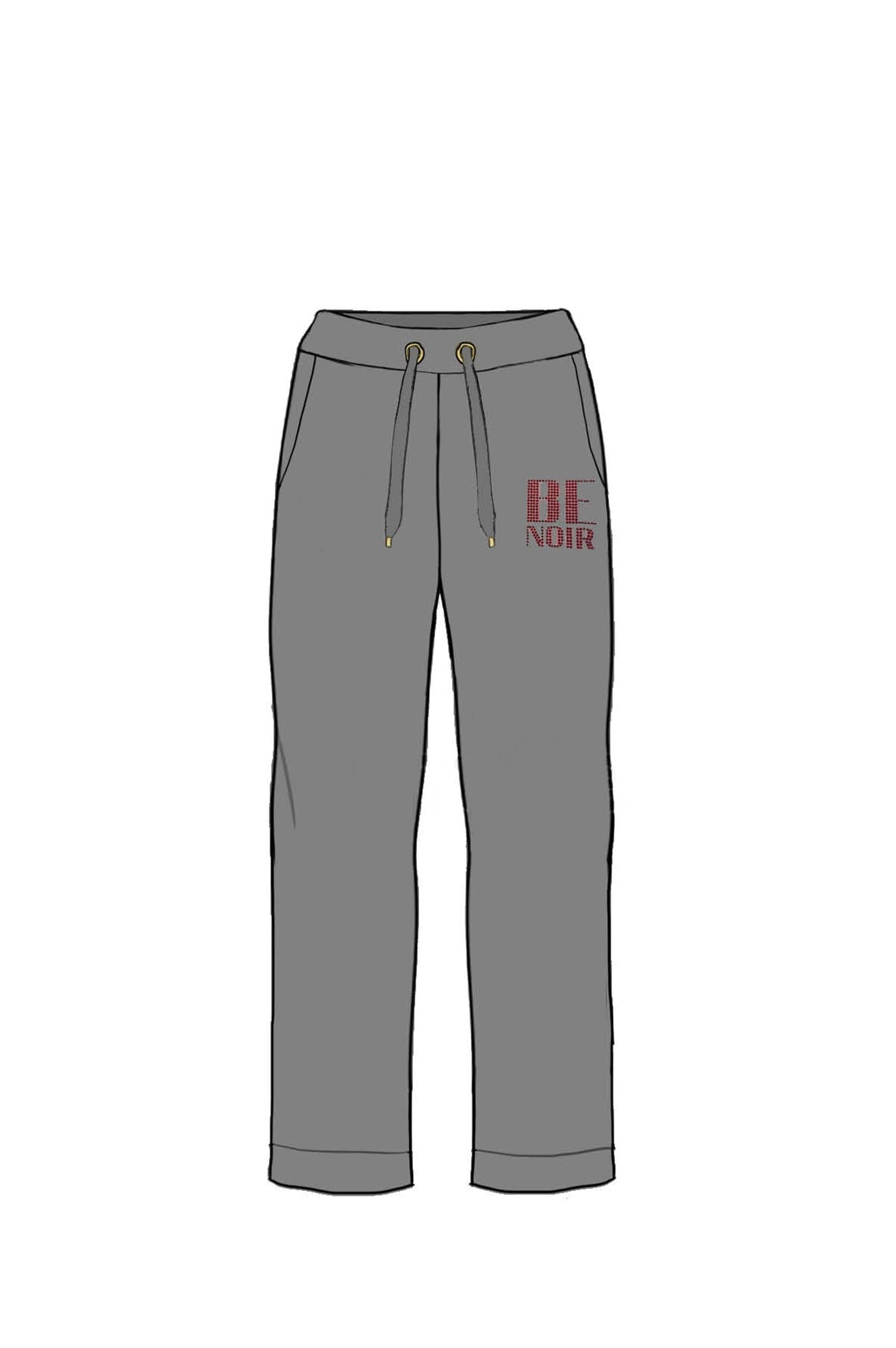 JOGGER IN FELPA  CON LOGO - 4