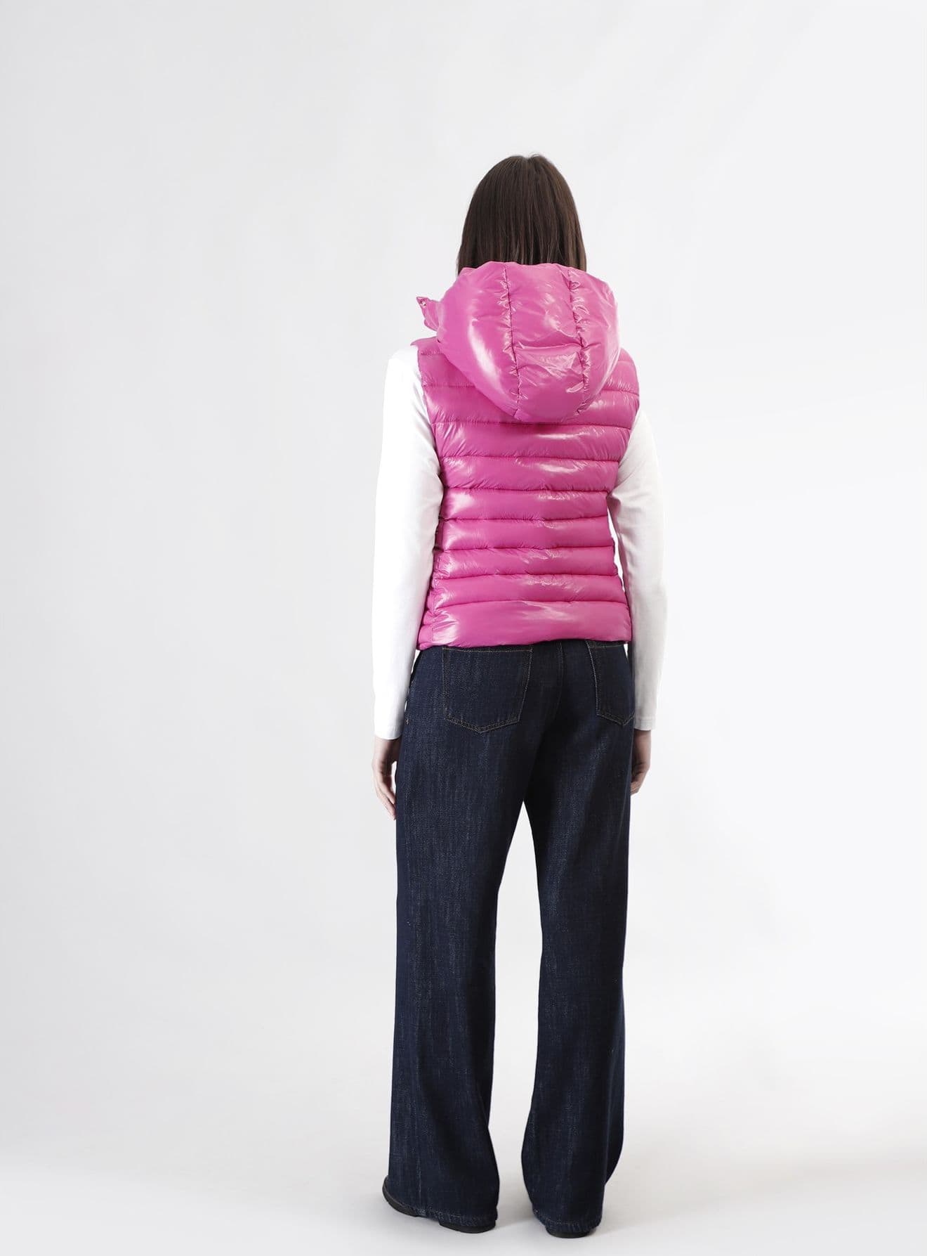 GILET IMBOTTITO TESSUTO LUCIDO - 5