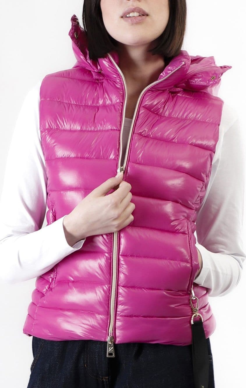GILET IMBOTTITO TESSUTO LUCIDO - 6