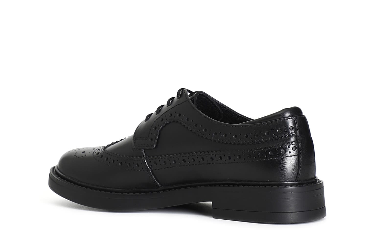 DERBY IN PELLE CON FORATURE INGLESI - 4