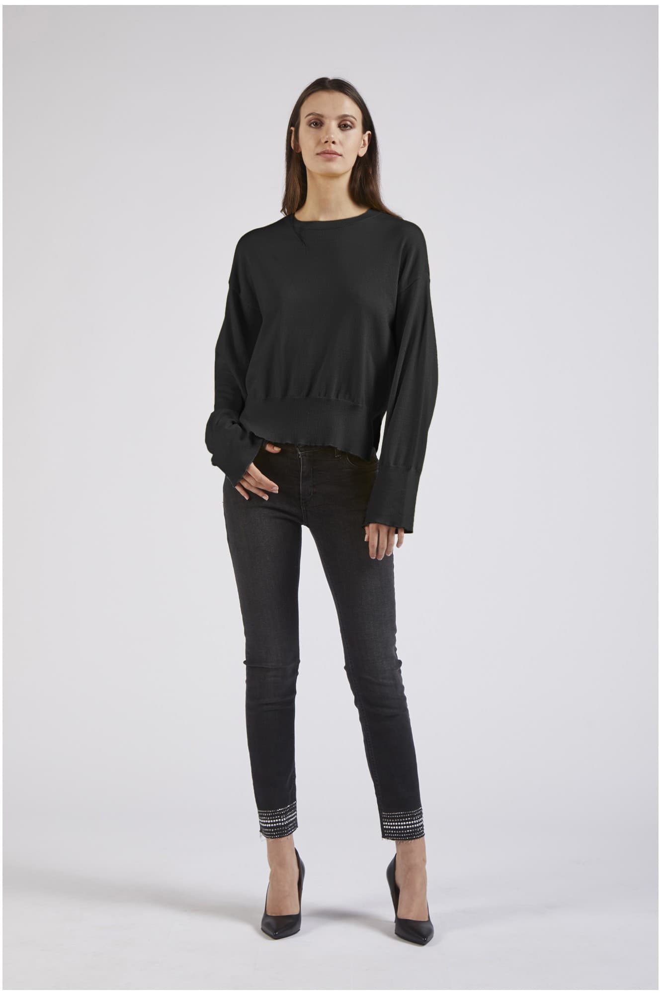 MAGLIA DRITTA GIROCOLLO - 9