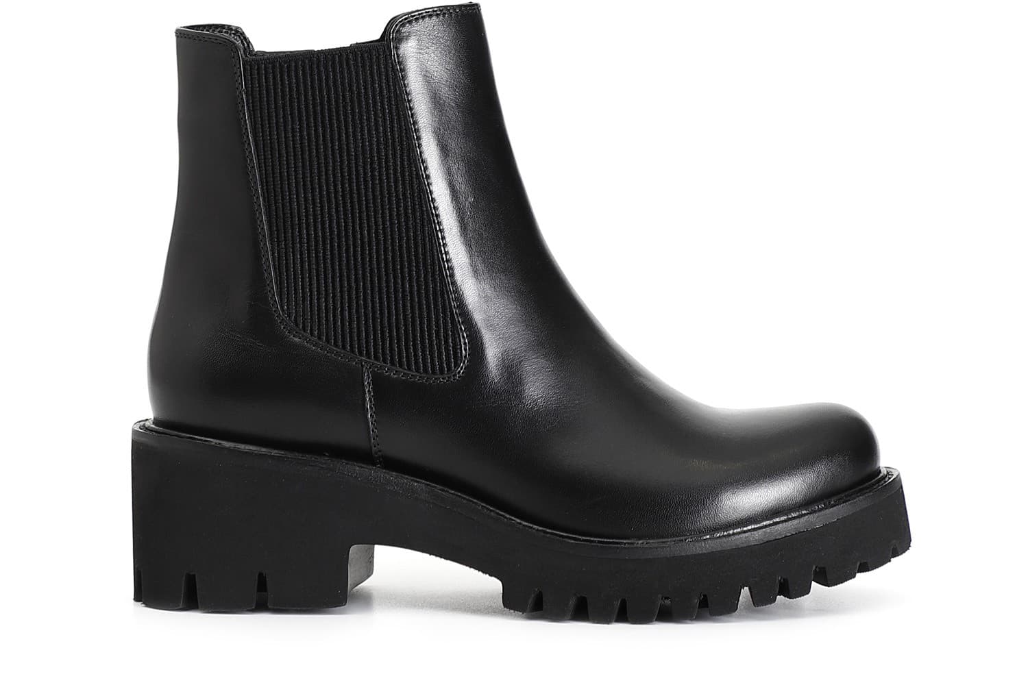 TRONCHETTO IN PELLE CON ELASTICO - 8
